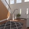 Ekena Millwork 94H x 3/8T Adjustable Wood Slat Wall Panel Kit w/ 3W Slats, Cherry contains 15 Slats SWW60X94X0375CH - alternate 7